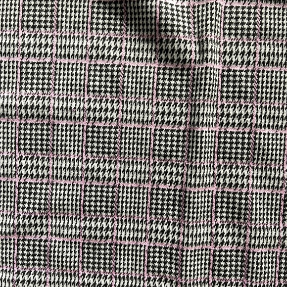 Coco & Shay Dress Womens Medium Black Gray Houndstooth Spaghetti Strap Ladies - Picture 7 of 7